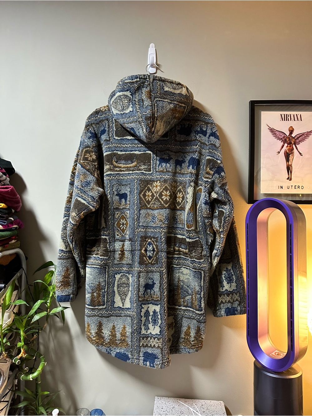 Mazmania Vintage Fleece Hooded Jacket - Picture 7 of 8